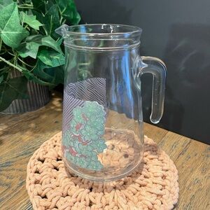 VINTAGE patterns pitcher  made in Italy